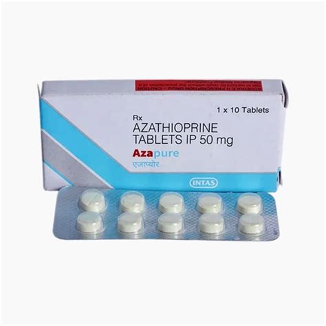 Azapure Azathioprine Tablets 50 Mg At Rs 118 13 Stripe In Nagpur ID