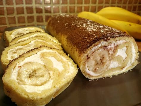 Piekielna Kuchnia Pati Rolada Serowa Z Bananami I Mascarpone