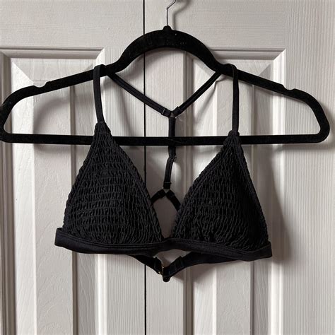 Hula Honey Xs Black Bikini Top Depop
