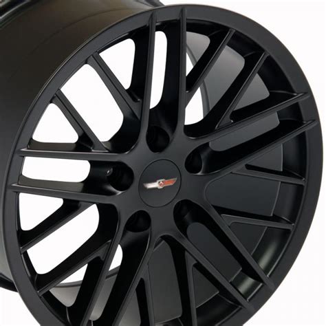 Fits Chevrolet C Zr Wheel Replica Satin Black X