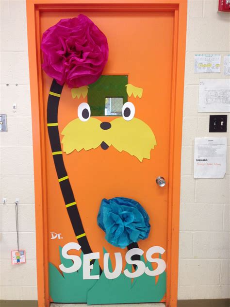 The Lorax Classroom Door Decoration The Lorax Classroom Door Seuss