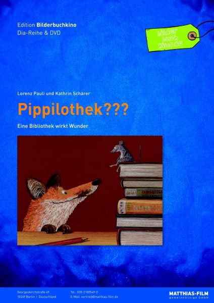 Pippilothek Dias Dvd Bilderbuchkino