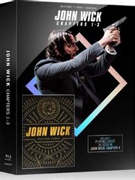 John Wick Chapters Blu Ray Wal Mart Exclusive