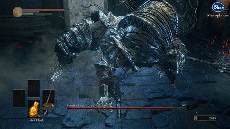 Dark Souls 3 Boss Fight 2 Vordt Of The Boreal Valley Youtube