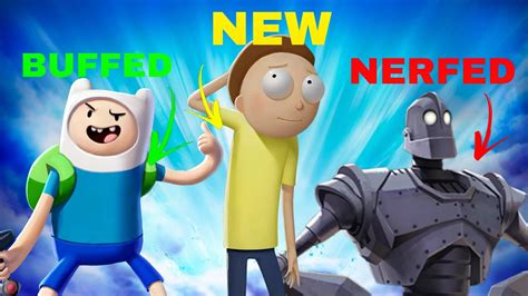 Multiversus New Patch Notes Morty Releases Tomorrow Iron Giant