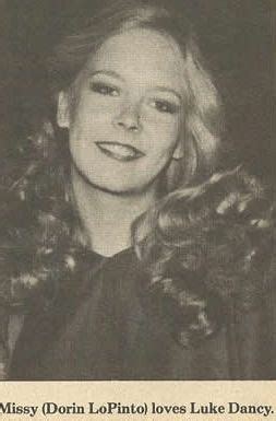 Dorian Lopinto played Missy Palmer on the show from 1978-1980. From what I've read about Missy ...