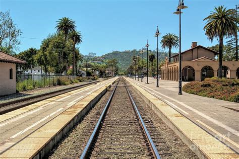 Amtrak Station, Santa Barbara, California Photograph by Joe Lach - Fine ...