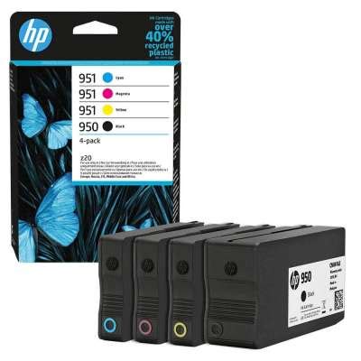 HP 950 XL HP 951 XL C2P43AE Tinten Multipack CMYK 4er Set