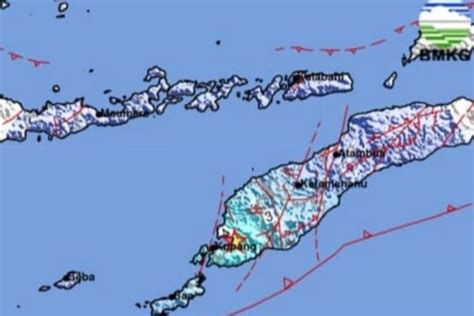 Gempa Magnitudo Guncang Kupang Ntt Warta Tidore