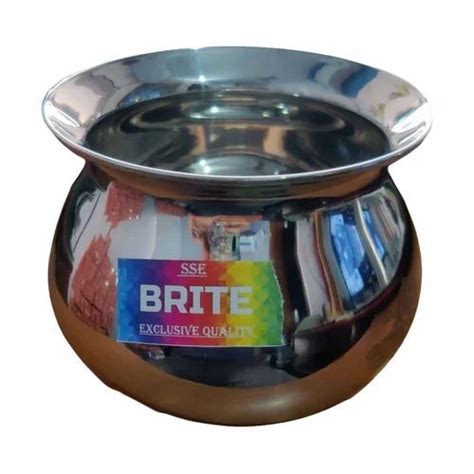 Lota Steel Brite For Home Size At Rs Piece In Moradabad Id