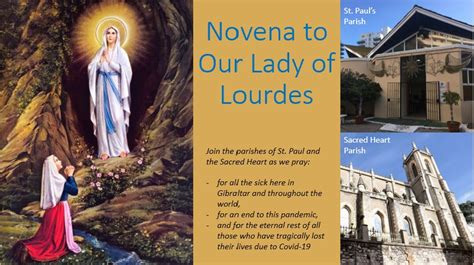 Novena to Our Lady of Lourdes - Catholic Diocese of Gibraltar