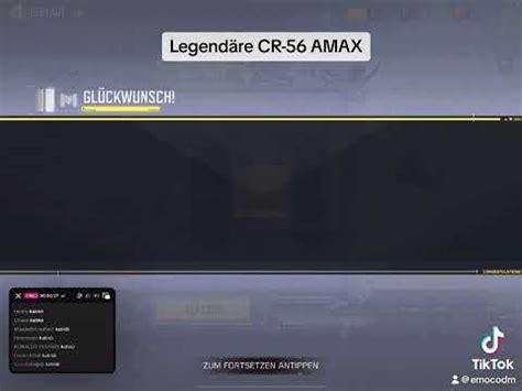 Legendary CR 56 AMAX Call Of Duty Mobile YouTube