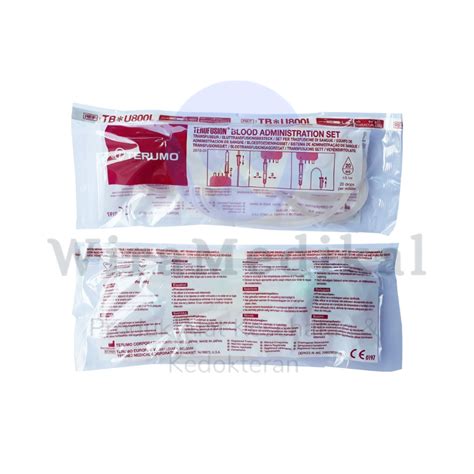 Jual Blood Set Terumo Blood Administration Set Shopee Indonesia