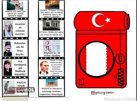 Atatürk Ün Hayatı Albüm Eduhol Etkinlik İndir Oyun Oyna Test Çöz