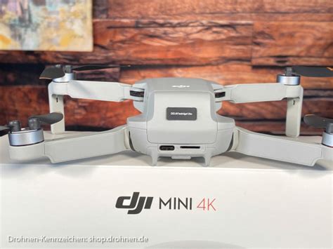 Dji Mini K Drohnen Plakette Kennzeichen