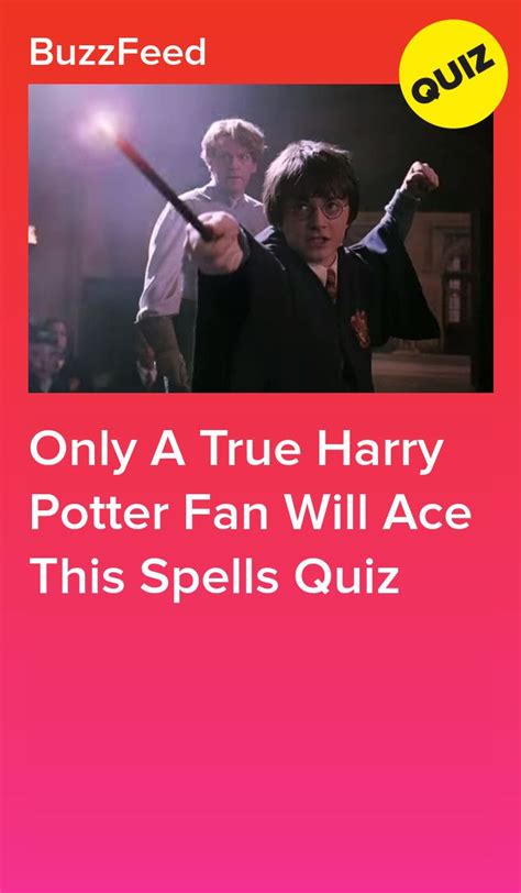 Only A True Harry Potter Fan Will Ace This Spells Quiz Harry Potter Fan Harry Potter Harry