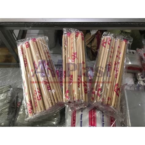 Jual Sumpit Bambu Merk Panda Isi Pasang Alat Makan Shopee Indonesia