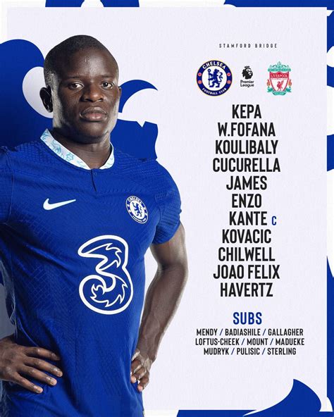 Extra Time Indonesia On Twitter Line Up Epl Chelsea V Liverpool Kick