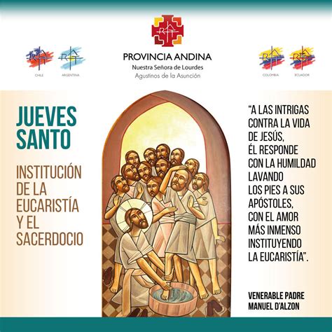 Jueves Santo Institución De La Eucaristía Y El Sacerdocio Soy