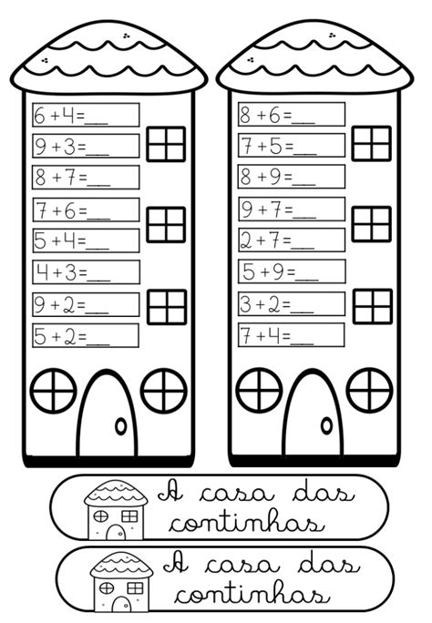 Continhas De Subtra O Simples Para Ano Dani Educar Verloop Io