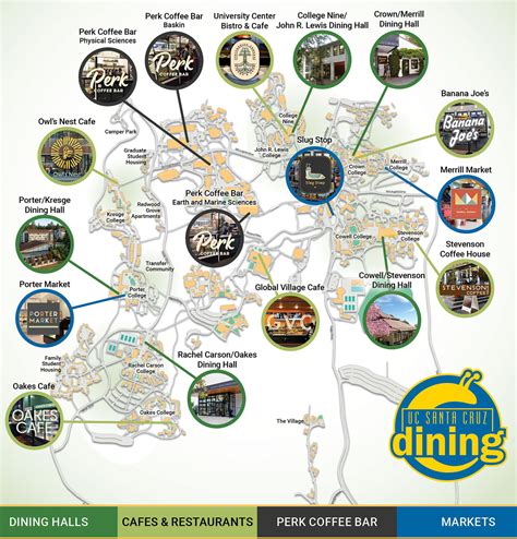 Uc Santa Cruz Campus Map Pdf Arleen Michelle