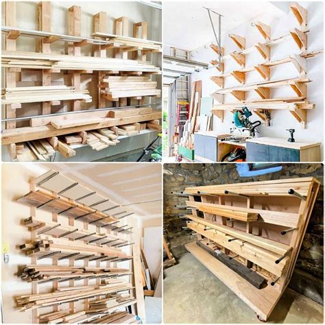 15 DIY Lumber Rack Ideas for Efficient Storage