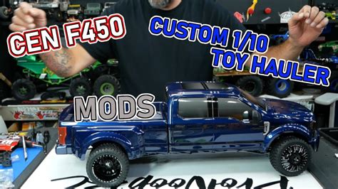 CEN RACING F450 1 10 SCAL CUSTOM TOY HAULER MODS YouTube