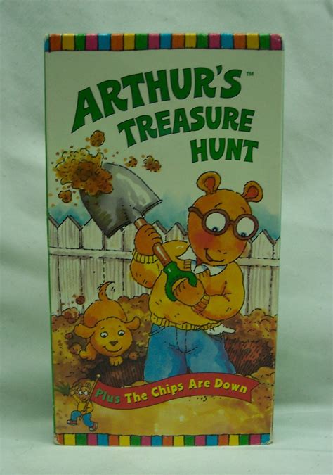 Vintage ARTHUR Arthur's Treasure Hunt VHS Video 1999 Cartoon Movie - Etsy