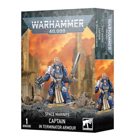 Space Marines Captain In Terminator Armour Games Workshop