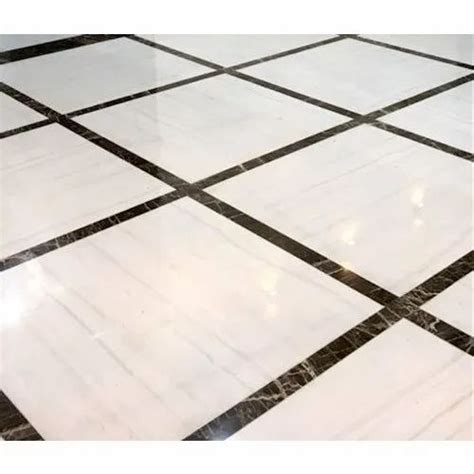 White Ceramic Floor Tile at Rs 35/square feet | ceramic tile flooring ...