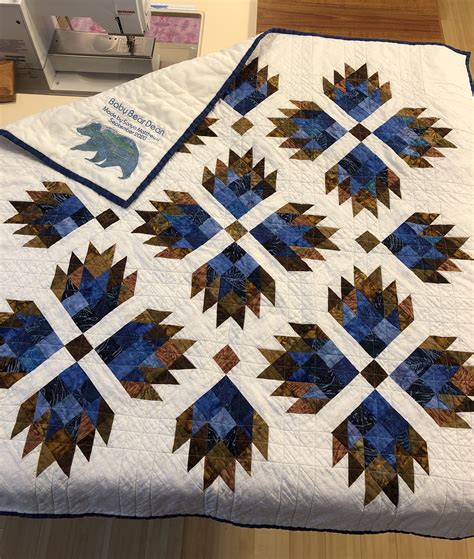 Digital Download Double Bear Paw Quilt Pattern By Material Etsy Artofit