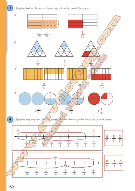 4 Sınıf Matematik Meb Yayınları Ders Kitabı Cevapları Sayfa 150