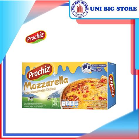 Jual Prochiz Keju Moza Mozzarella 160 Gr Quick Melt Mozarella Mozarela