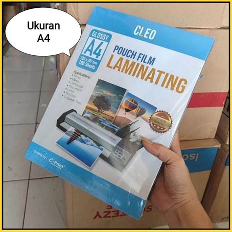 Plastik Laminating A4 Eprint Harga 20 30 50 Pcs Lazada Indonesia