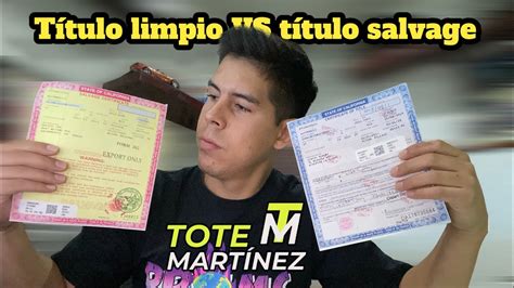 C Mo Determinar Si Un Veh Culo Posee Un T Tulo Limpio Como Reclamar