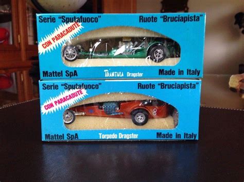 S Hot Wheels Torpedo Tarantula Dragster Bruciapista Sputafuoco Redline Era