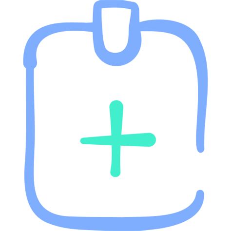 treatment basic hand drawn color icon