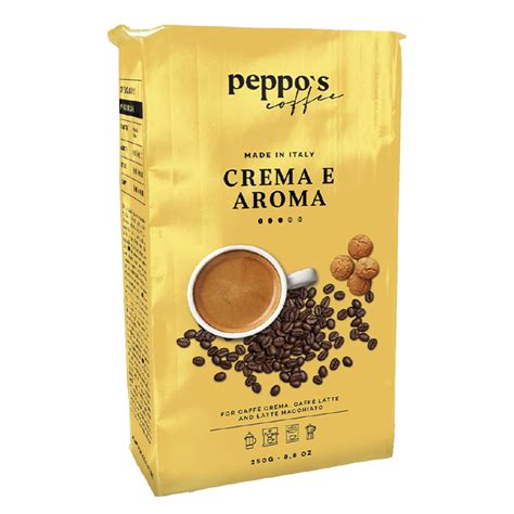 peppo´s CREMA E AROMA 250g – NAJLEPŠIA TALIANSKA KÁVA – O'CCAFFÈ