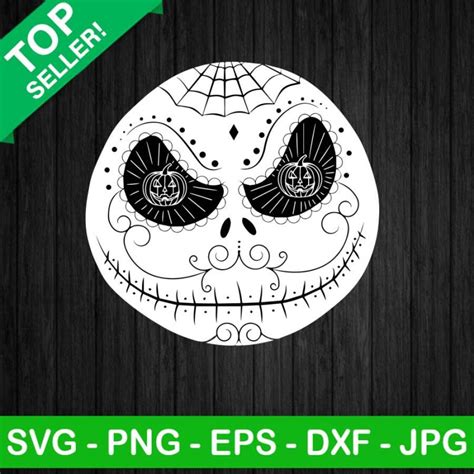 Jack skellington bundle face SVG, Jack Skellington Face SVG, Halloween SVG