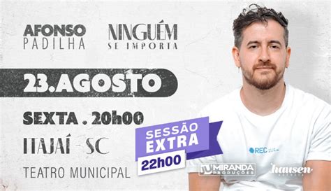 Confira os Shows e Eventos de Itajaí Shows Festas Standups e Mais