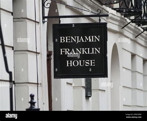 Benjamin franklin house hi-res stock photography and images - Alamy