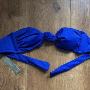 J Crew Swim New Jcrew Knot Bandeau Bikini Top Poshmark