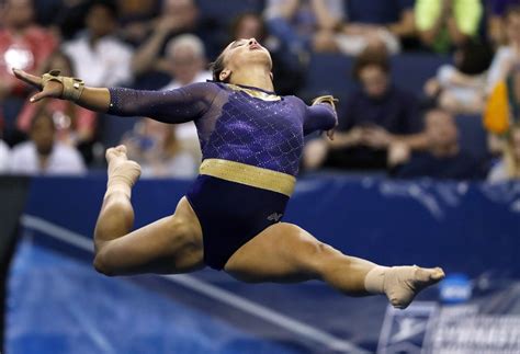 Scenes From The Ncaa Gymnastics Championships Sports