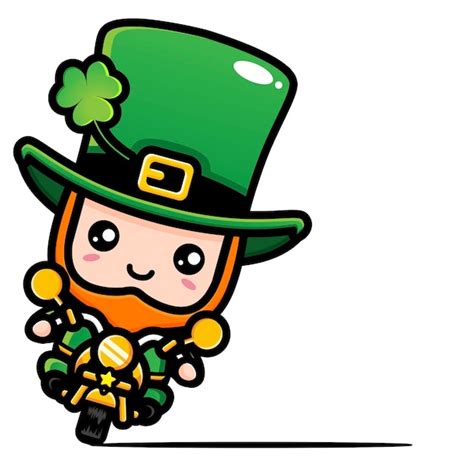 Premium Vector Saint Patrick Day Cartoon Character Leprechaun