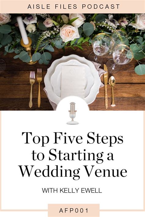 001 Top Five Steps To Starting A Wedding Venue Event Venue Business