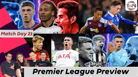 Premier League Preview Match Day 21 ปีศาจแดงงานหนักรับไก่เดือนทอง