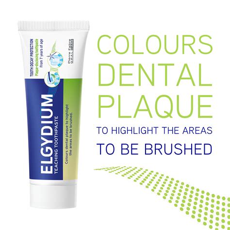 ELGYDIUM Teaching Plaque Disclosing From 7 Years Old Toothpaste 50ml