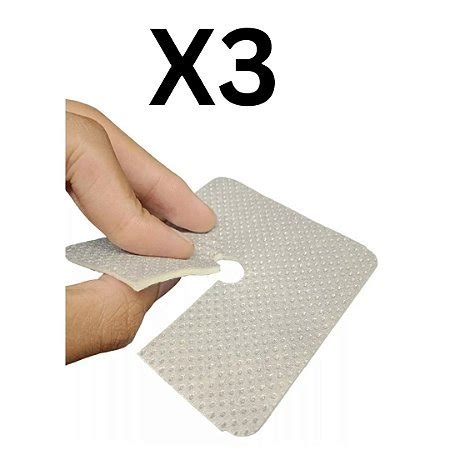 Kit C 3 Curativos Metalline Espuma Absorvente P Traqueostomia 6cm X