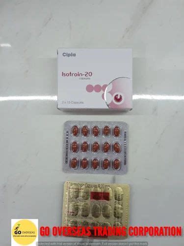 Cipla Finished Product Isotroin 20 Capsules At Rs 150 Stripe In Nagpur