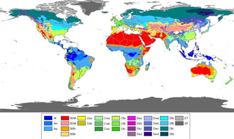 Figure From Updated World Map Of The K Ppen Geiger Climate